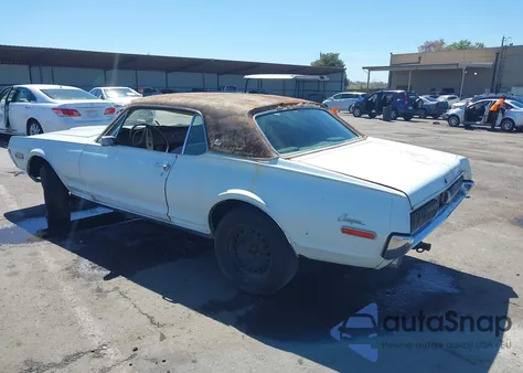 1968 Mercury Cougar из США, поврежденный, VIN 8R93J506347